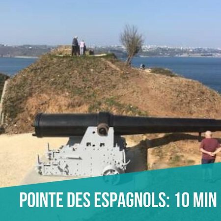 Maison Spacieuse A Deux Pas De La Plage Roscanvel Eksteriør bilde