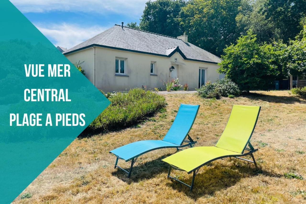 Maison Spacieuse A Deux Pas De La Plage Roscanvel Eksteriør bilde